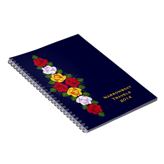 Britische Kanal-Rosen Notizblock (Rechte Seite)