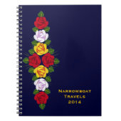 Britische Kanal-Rosen Notizblock (Vorderseite)