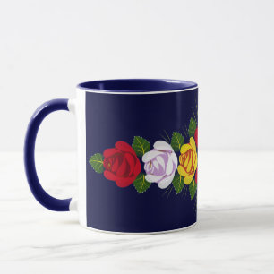 Britische Kanal-Rosen Tasse