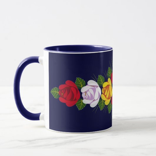 Britische Kanal-Rosen Tasse (Links)