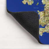 BRITISCHE Karte Mousepad (Ecke)