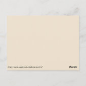 Britische Kathedrale Postkarte (Rückseite)