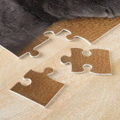 Britische Katze und Weihnachtsbaum Puzzle (Seite)