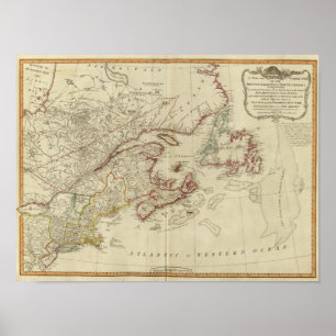 Britische Kolonien Nordamerika, New England Poster