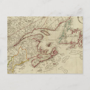 Britische Kolonien Nordamerika, New England Postkarte