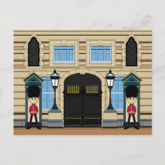 Britische Königliche Palastwache Postcard Postkarte