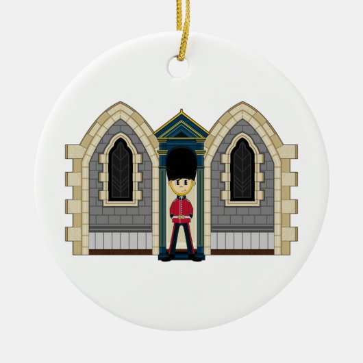 Britische königliche Schutz-Verzierung Keramikornament (Vorne)