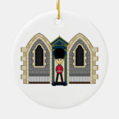 Britische königliche Schutz-Verzierung Keramikornament (Hinten)