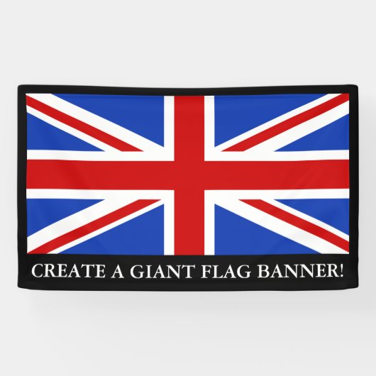 Britische Königreich-Flagge Banner (Horizontal)