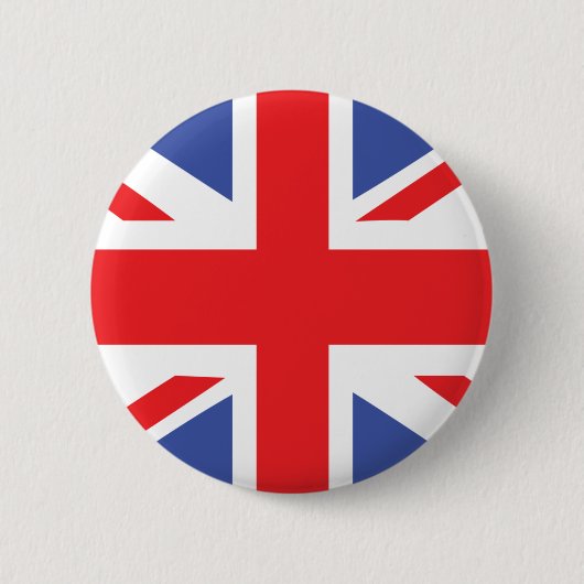 britische Königreich-Flagge Button (Vorderseite)