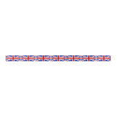 Britische Königreich-Flagge Satinband (Vorderseite)