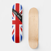 Britische Königreich-Flagge Skateboard (Vorderseite)