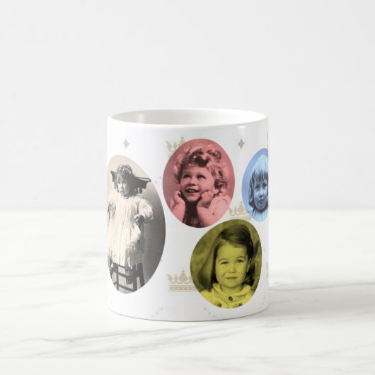 Britische Königsmädchen Kaffeetasse (Mittel)