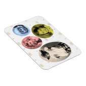 Britische Königsmädchen Magnet (Rechte Seite)