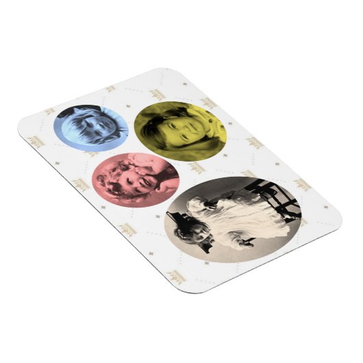 Britische Königsmädchen Magnet (Rechte Seite)