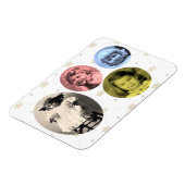 Britische Königsmädchen Magnet (Linke Seite)