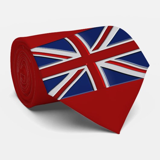 Britische Krawatte Jack Flag Patriotic (Gerollt)
