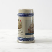 Britische Kriegsschiffs-Tasse des 17. Jahrhunderts Bierglas (Mittel)