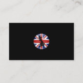 BRITISCHE Kugel, Ihr Name hier, Visitenkarte (Rückseite)