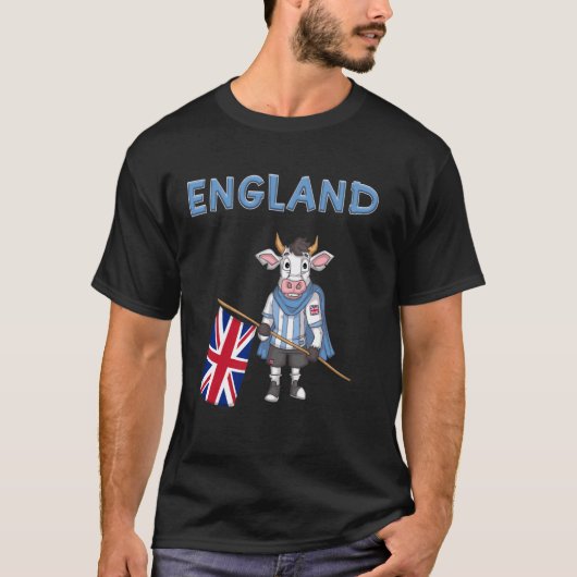 Britische Kuh T-Shirt (Vorderseite)