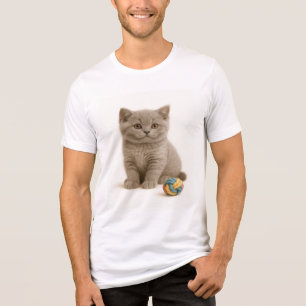 Britische Kurzhaar und Garnball Bliss Tri-Blend Shirt