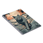 Britische Kurzhaarkatze an einem tropischen Strand Notizblock (Rechte Seite)