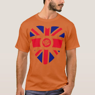 Britische Labour-Multinationale Patriot-Flaggenher T-Shirt