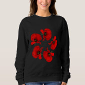Britische Legion Poppy Sweatshirt (Vorderseite)