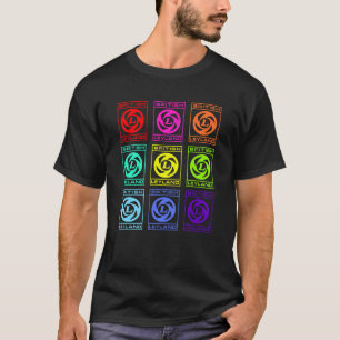 Britische Leyland-Farbenfrohe Auto-Design T-Shirt