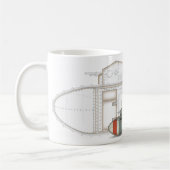 Britische Mark 1 Tank Kaffeetasse (Links)