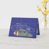 Britische Mark 1 Tank Karte (Gelbe Blume)