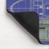 Britische Mark 1 Tank Mousepad (Ecke)