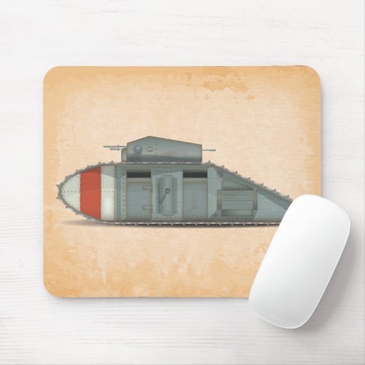 Britische Mark 1 Tank Mousepad (Mit Mouse)