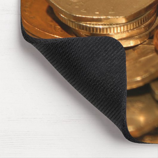 Britische Mischmünze Mousepad (Ecke)