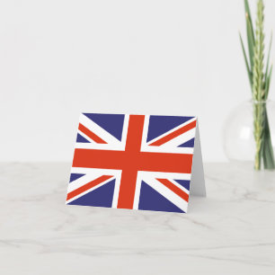 Britische Mitteilungskarten Jack Flag