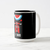 Britische Mod 1964 Zweifarbige Tasse (VorderseiteRechts)