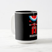 Britische Mod 1964 Zweifarbige Tasse (Vorderseite Links)