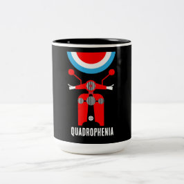 Britische Mod 1964 Zweifarbige Tasse