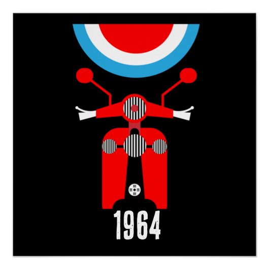 Britische Mods 1964 Poster (Vorderseite)