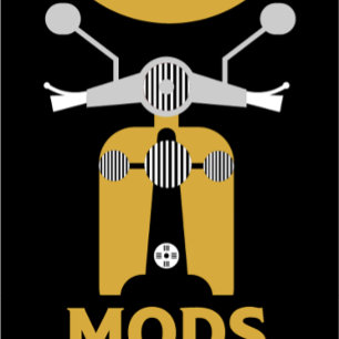 Britische Mods 1964 Trinkflasche