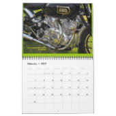Britische Motorräder Kalender (Feb 2027)