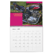 Britische Motorräder Kalender (Mär 2027)