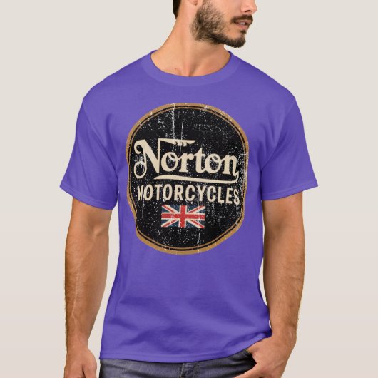 Britische Motorräder, klassisches Design T-Shirt (Vorderseite)