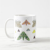 Britische Motten-Tasse Kaffeetasse (Links)