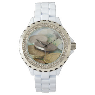 Britische Münzen Armbanduhr