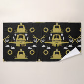 Britische Narrowboat-Geschenke Badehandtuch (Badehandtuch)