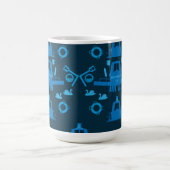 Britische Narrowboat-Geschenke Kaffeetasse (Mittel)