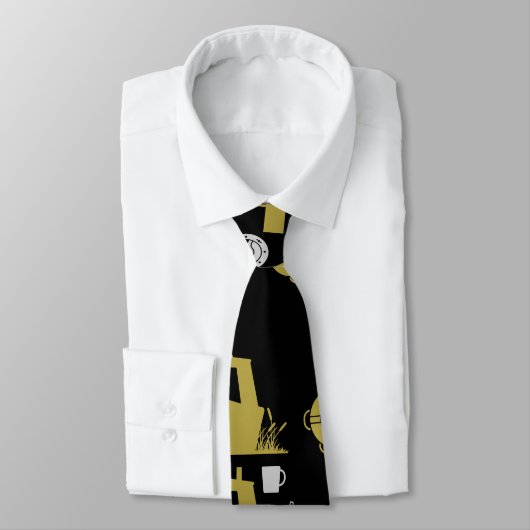 Britische Narrowboat-Geschenke Krawatte (Gebunden)