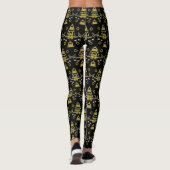 Britische Narrowboat-Geschenke Leggings (Rückseite)