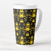 Britische Narrowboat-Geschenke Milchtasse (Rechte Ecke)